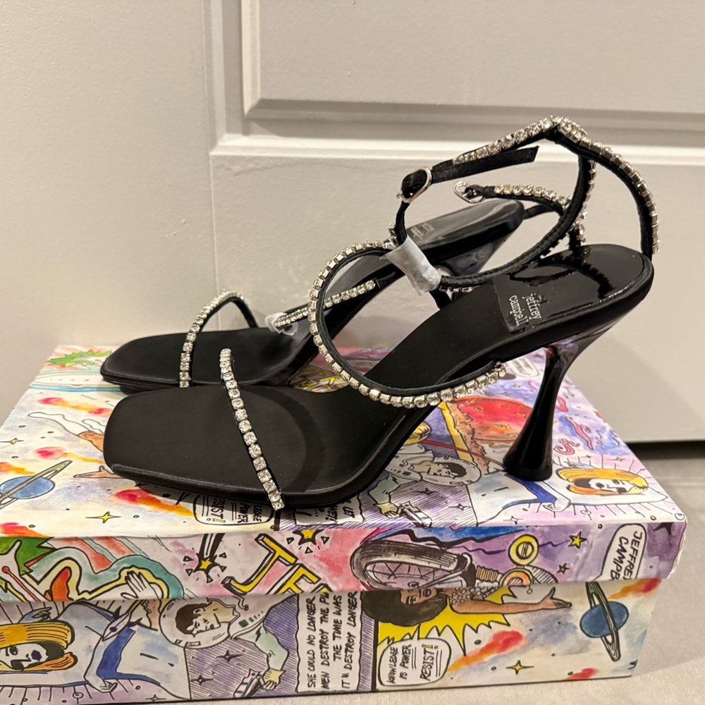 Jeffrey Campbell Demonica Ankle Strappy Heels